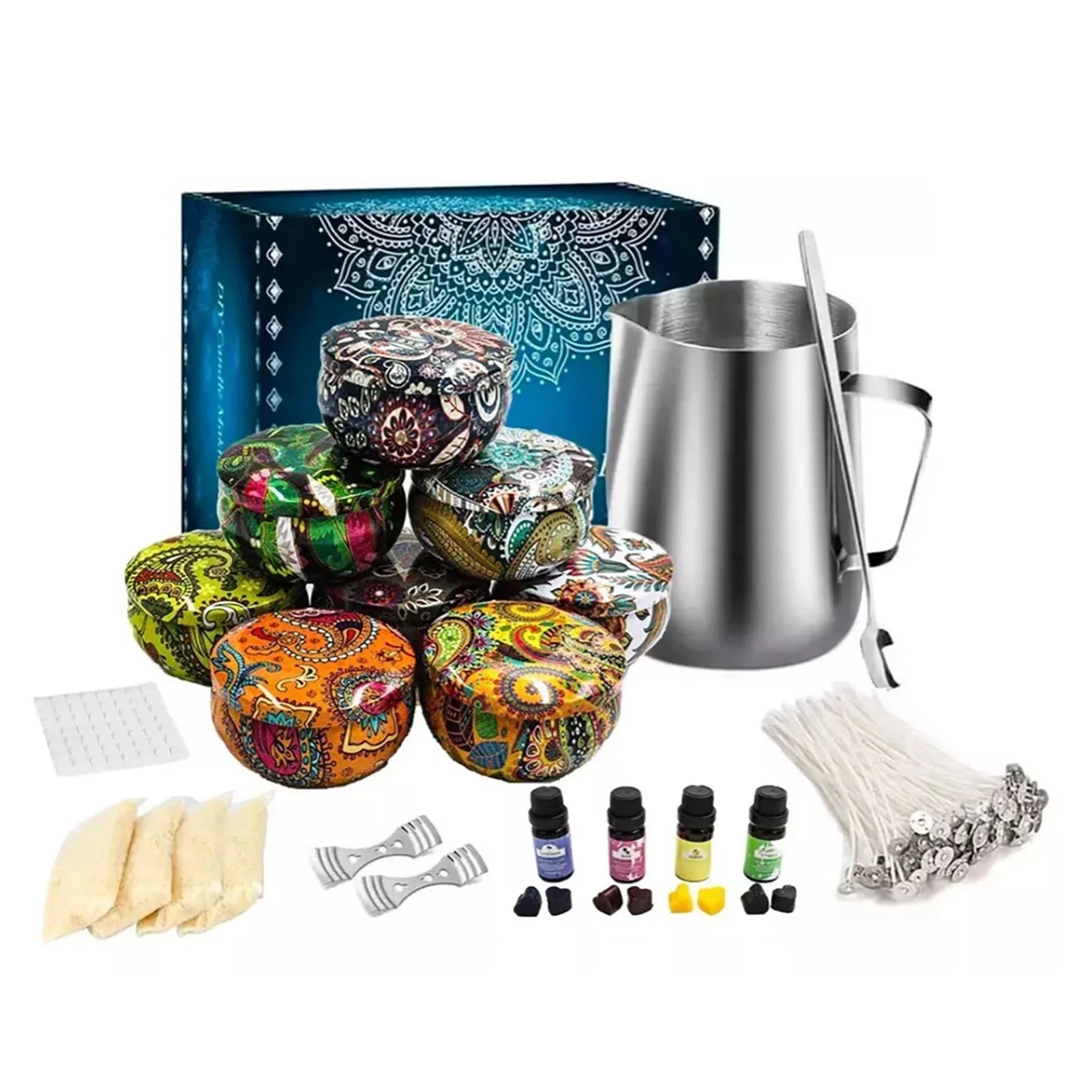 Beeswax Scented Candle Making Kit