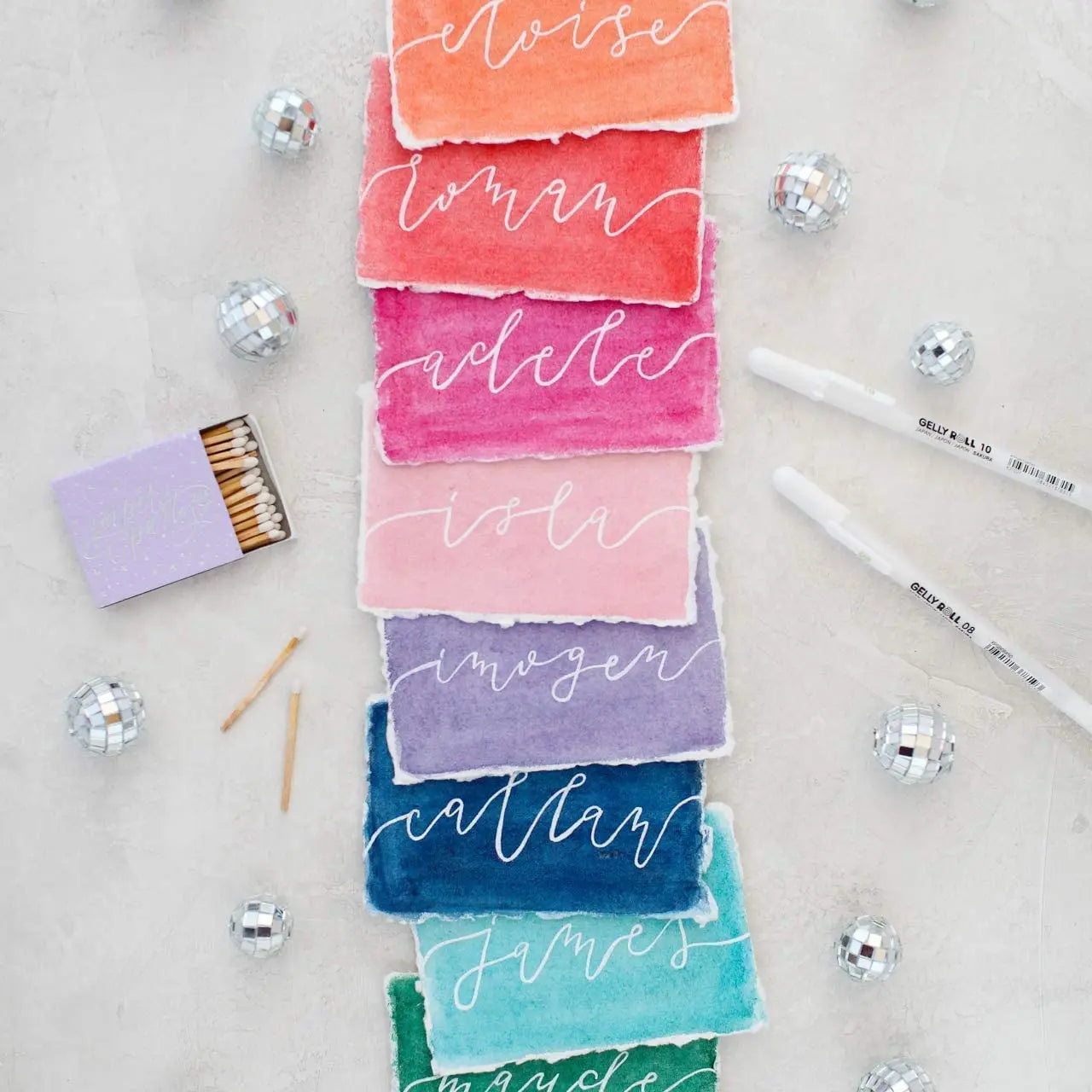 SAKURA Gelly Roll White Gel Pens