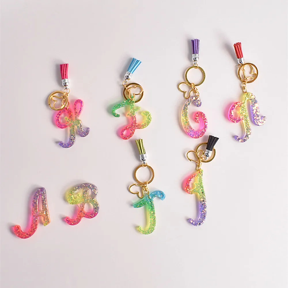 Alphabet & Number Epoxy Resin Mold – DIY Jewelry, Keychains & Crafts