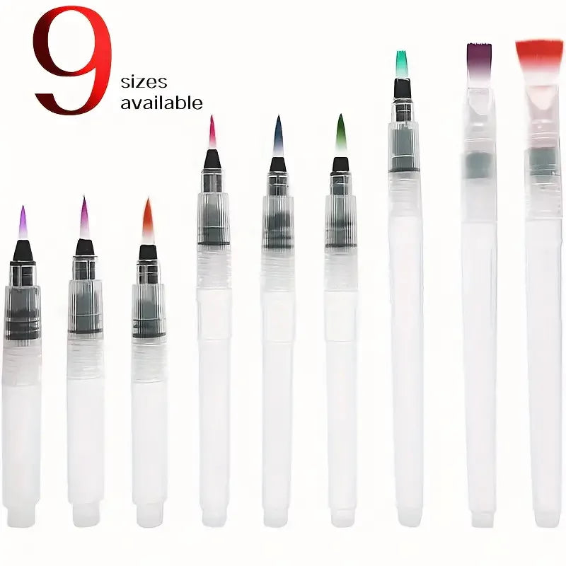 Premium Water Brush Pens – Refillable &amp; Leakproof