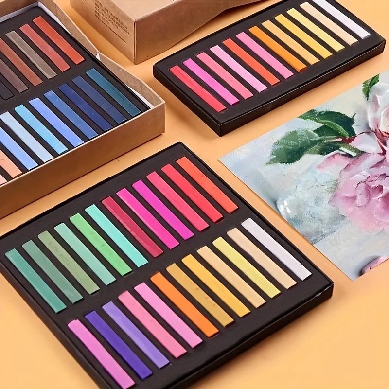 Professional Soft Pastel Set (12–48 Colors)