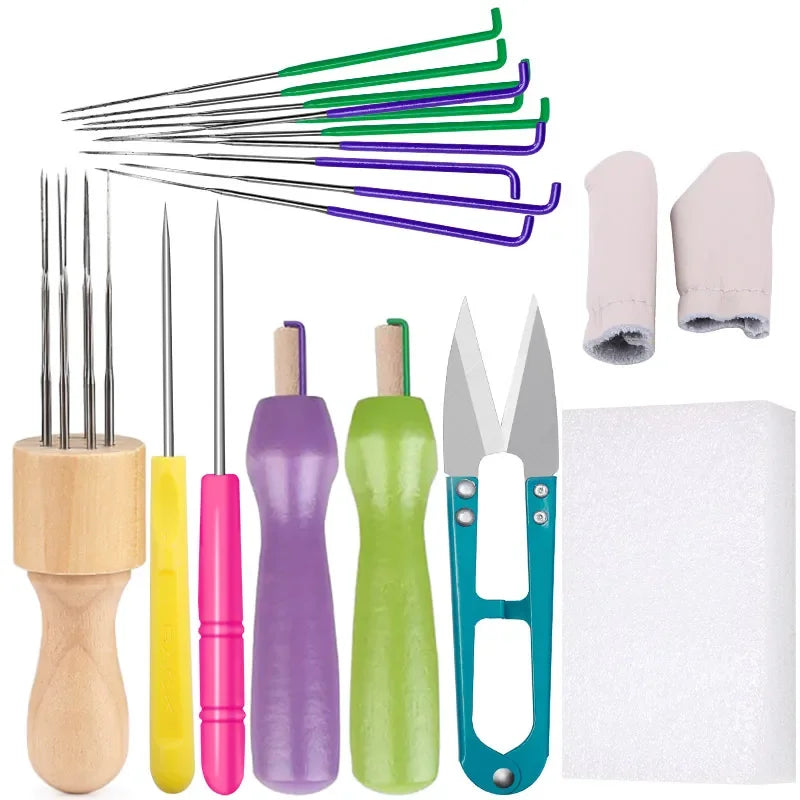 MIUSIE Wool Felting Kit – Needle & Wool Set