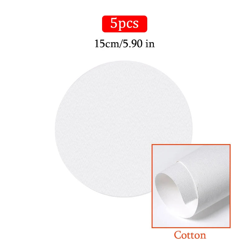 5-Piece Square Canvas Boards Set